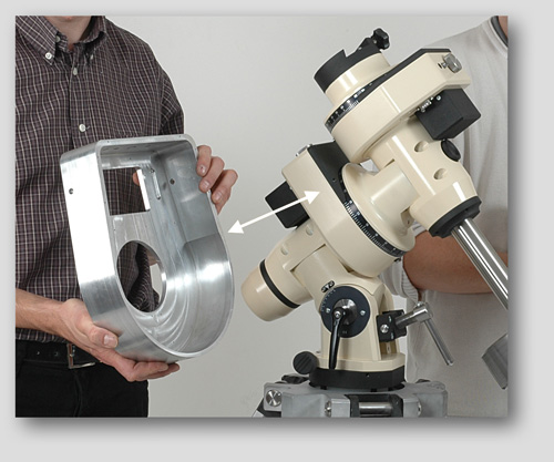 Axis instruments - comparaison des carters des montures F60a et F20a