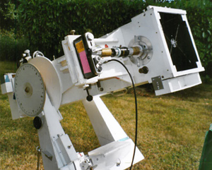 Newton de 200mm en imagerie plantaire par projection oculaire.
