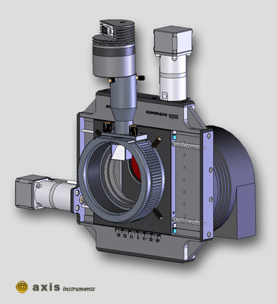 Axis instruments - Mosaic Maker : accessoire pour réalisation facile de mosaïques. Montage sur le diviseur optique spécialement conçu pour la lunette FSQ106