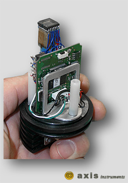 Axis instruments - Kit de refroidissement d'une webcam ToUcam - cblage du capteur CCD
