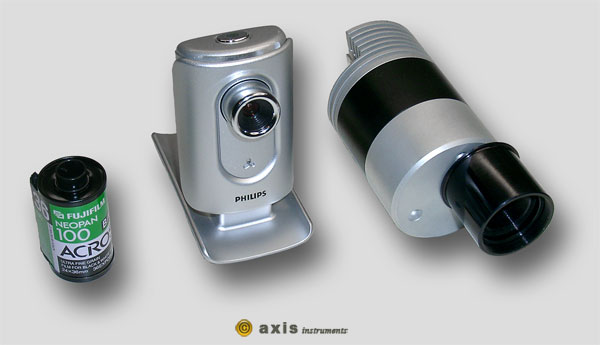 Axis instruments - Kit de refroidissement webcam ToUcam - taille de la tte CCD