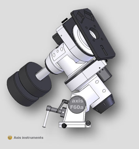 Axis instruments - vue générale de la monture F60a