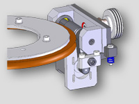 Système d'entraînement de précision des montures équatoriales axis instruments