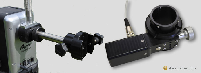 Axis instruments - description des options du Handiscope