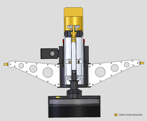 Axis instruments - Structure et équipement araignée Newton-Cassegrain de 500mm